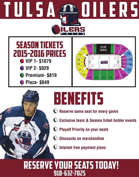 tulsa oilers game tickets